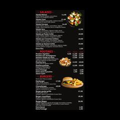 Menu à table - 3