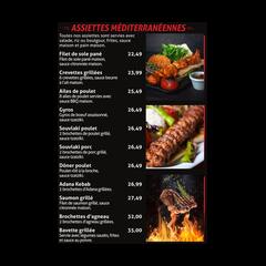 Menu à table - 9