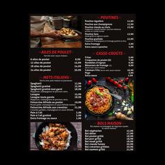 Menu à commander - 4